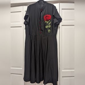 Unique Vintage 50s Style Dress Size 3x